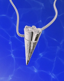 Eis Popsicle Cornetto Pendant 925 Silver